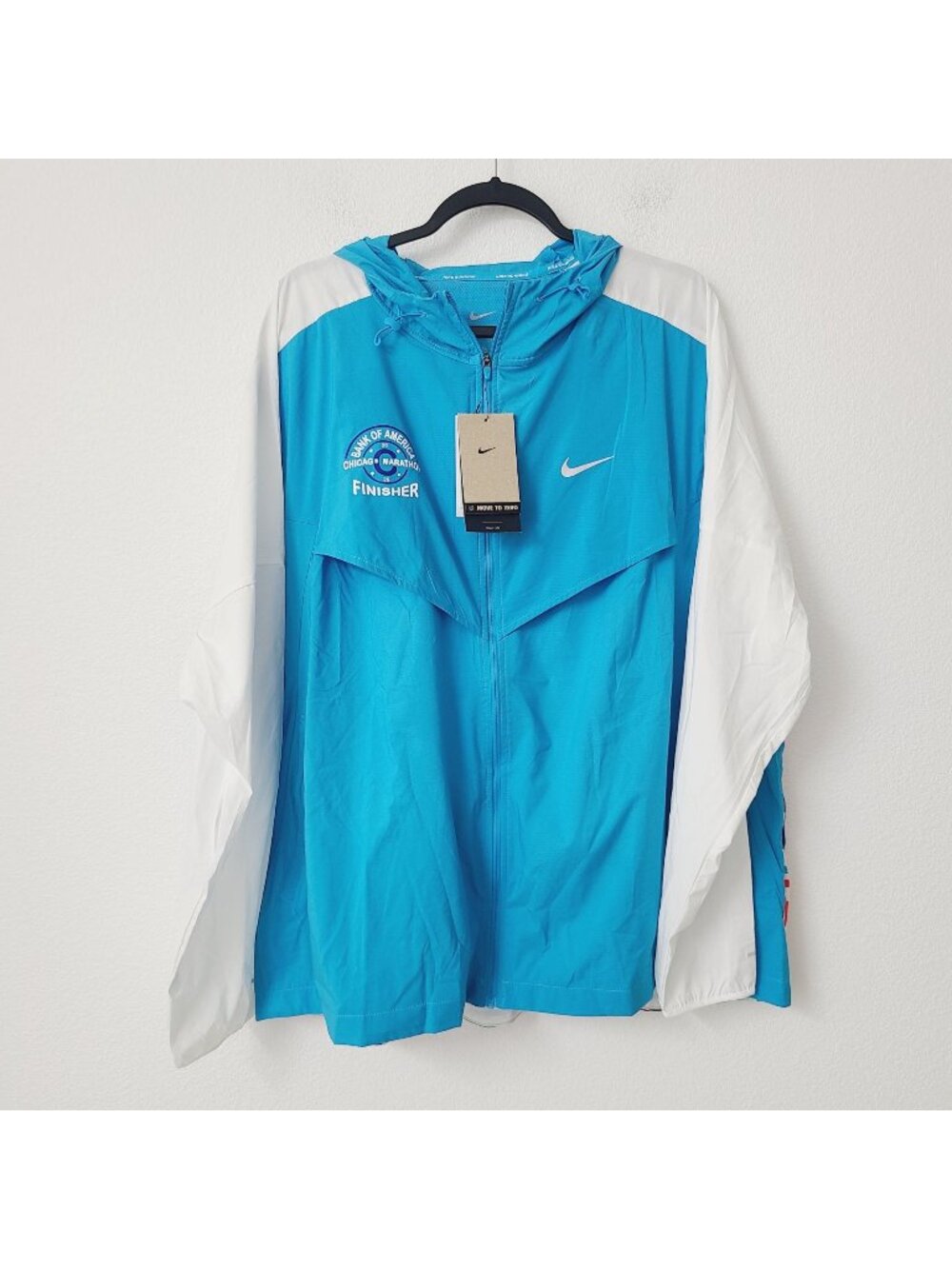 Nike Repel Chicago Marathon 2025 Finisher Running Jacket HQ4272-487 Size XXL